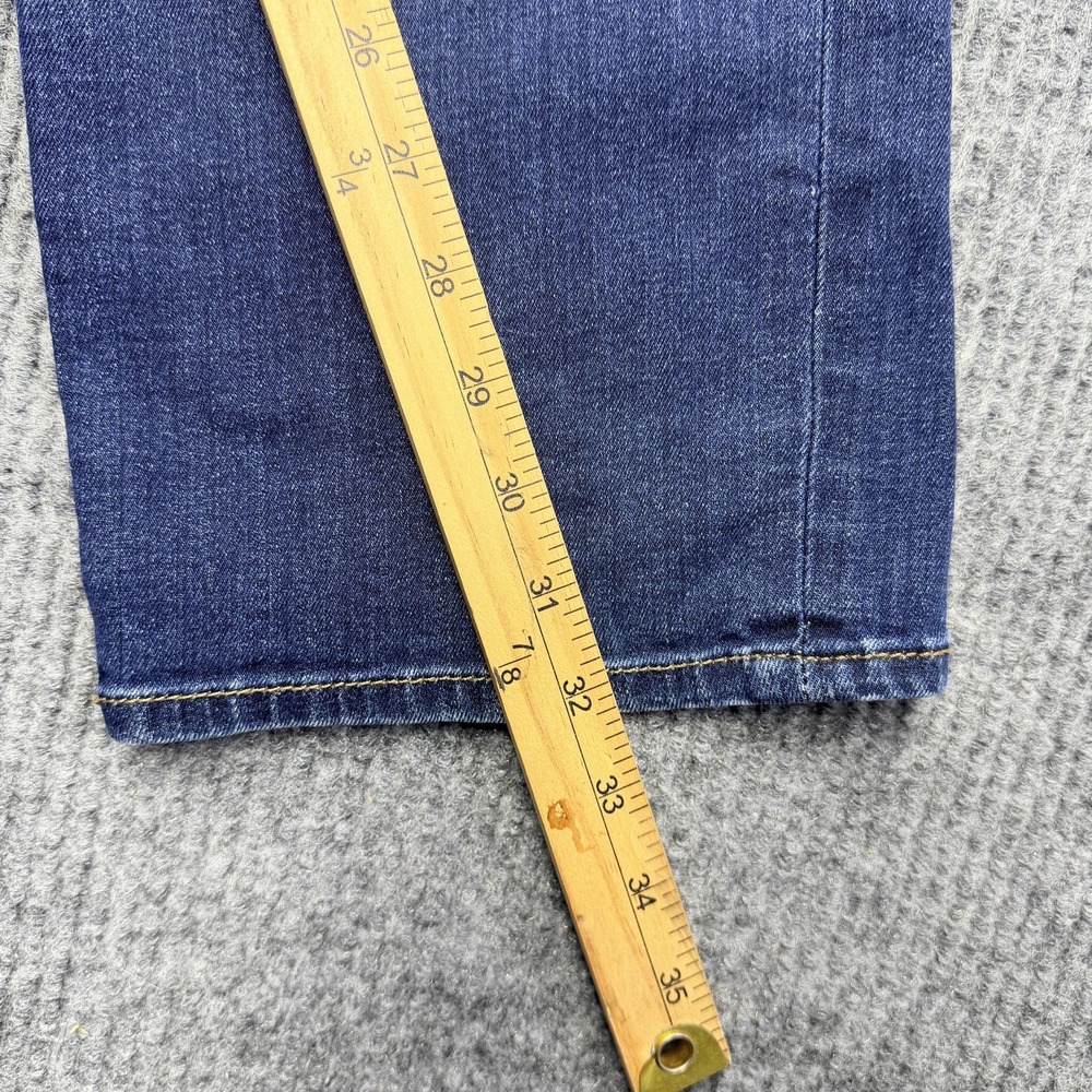 Mavi Zach Jeans Mens 34x32 Blue Medium Wash Straight Leg Stretch Denim Casual - Picture 10 of 13